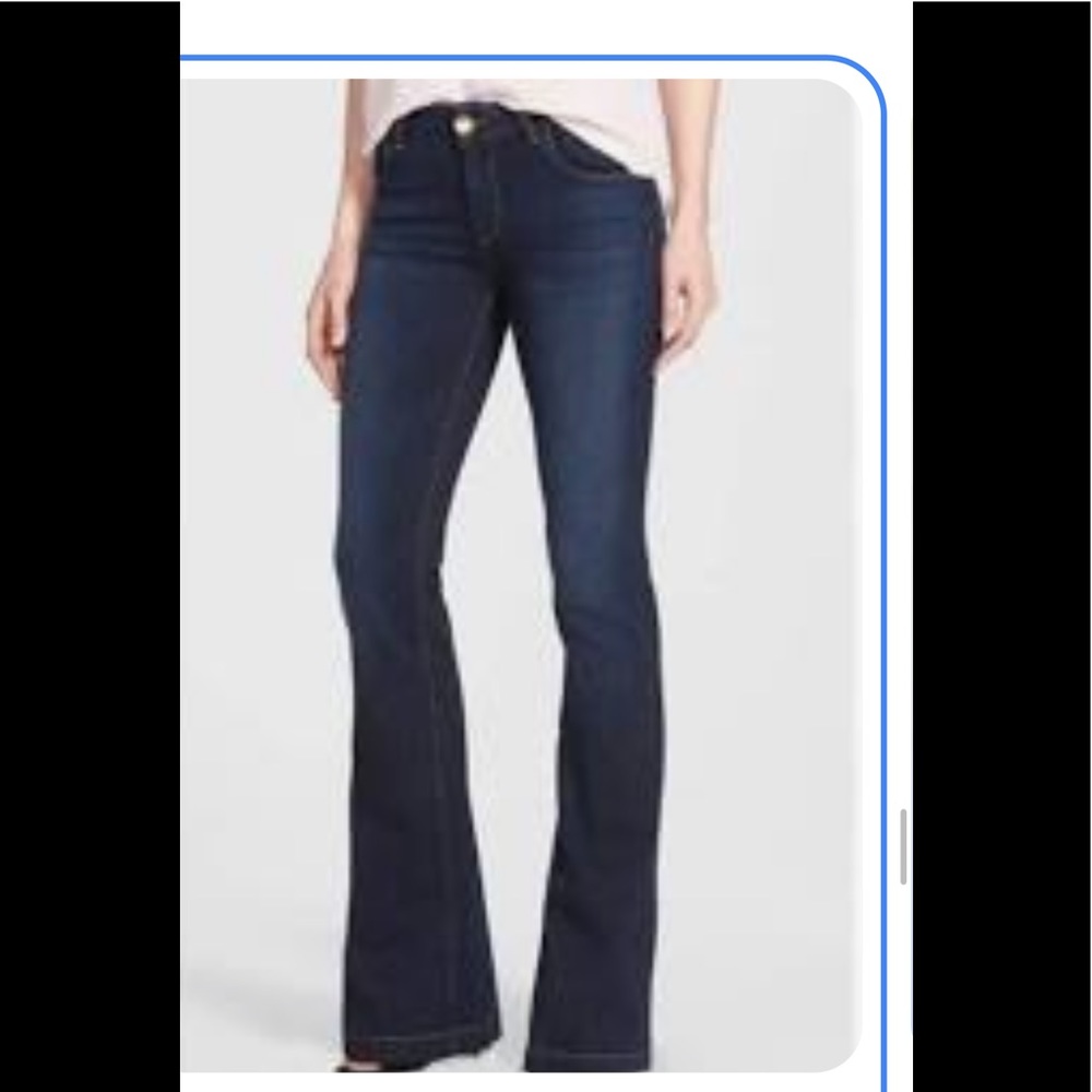 Kut flare blue jeans NWOT